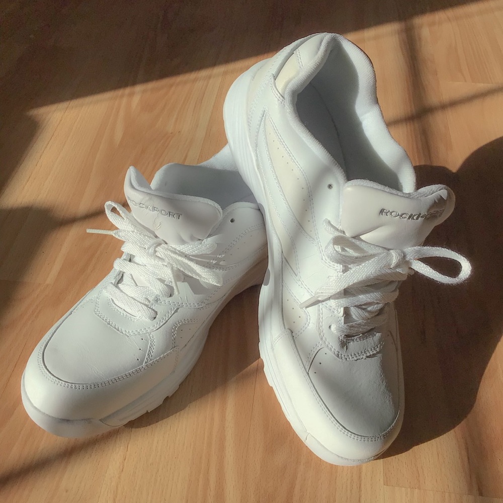 Prowalker by Rockport Men’s White Sneakers